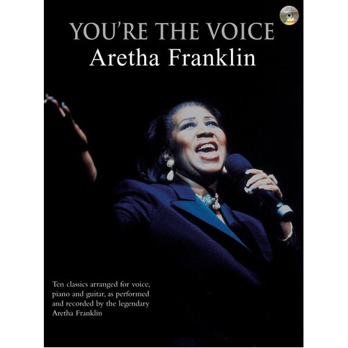 You'Re The Voice Aretha Franklin PVG/CD (Softcover Book/CD)