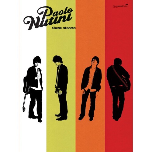 Nutini - These Streets PVG (Softcover Book)