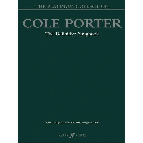 Cole Porter Platinum Collection PVG Songbook for Piano, Voice & Guitar