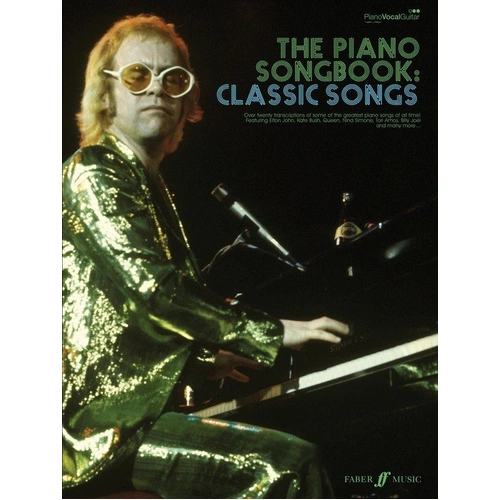 Piano Songbook Classic Songs PVG - 144 Pages, Guitar & Piano Transcriptions with Vocal Line and Chord Boxes