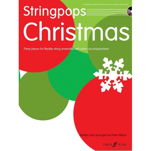 Stringpops Christmas Score/ECD (Music Score/Parts/CD-Rom) Book