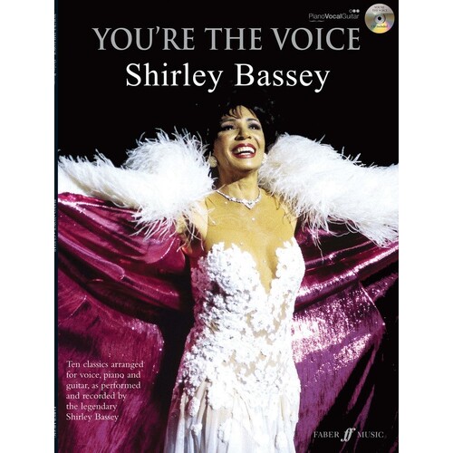You'Re The Voice Shirley Bassey PVG/CD (Softcover Book/CD)