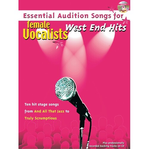 Audition Songs West End Hits PVG/CD Female (Softcover Book/CD)