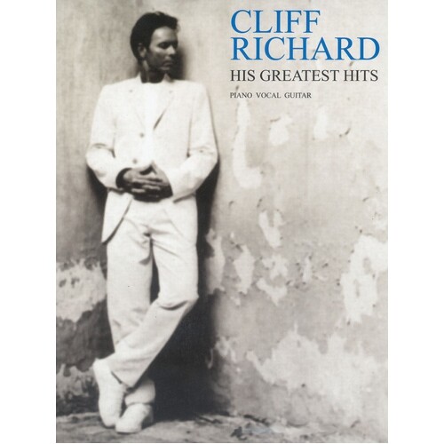 Cliff Richard His Greatest Hits PVG (Softcover Book)