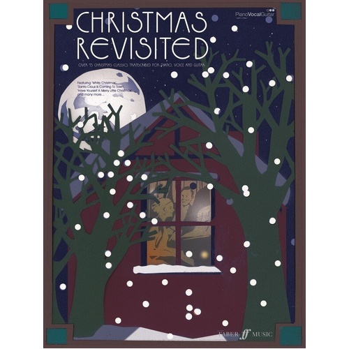 Christmas Revisited Songbook for Voice and Piano with Guitar Chords, 80 Pages, Arranged in Jazz Style