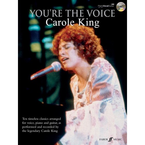 You'Re The Voice Carole King PVG/CD (Softcover Book/CD)