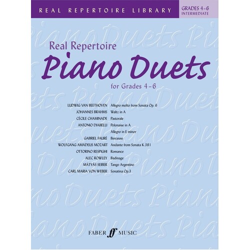 Real Repertoire Piano Duets Gr 4-6 (Softcover Book)