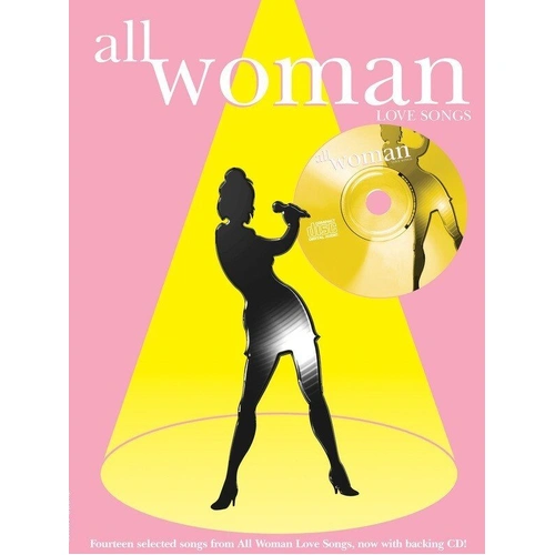 All Woman Love Songs PVG/CD - IMP Guitar & Piano Songbook