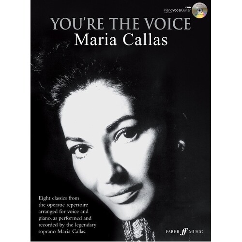 You'Re The Voice Maria Callas PVG/CD (Softcover Book/CD)