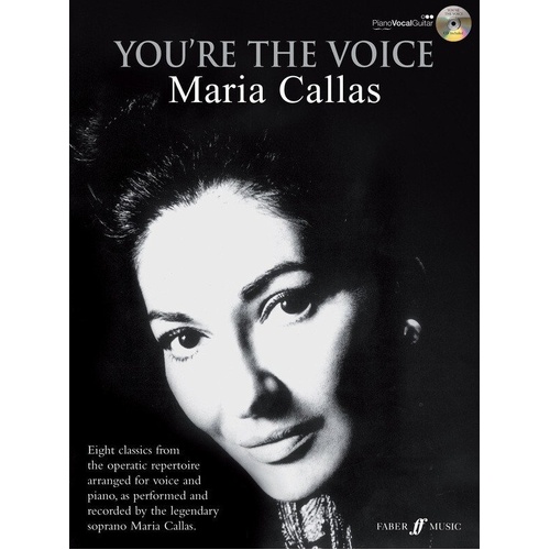 You're The Voice: Maria Callas PVG with CD, 44 Pages, IMP Edition