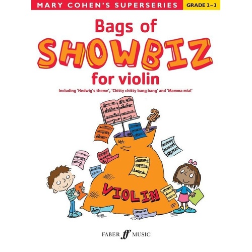 Bags of Showbiz for Violin by Mary Cohen