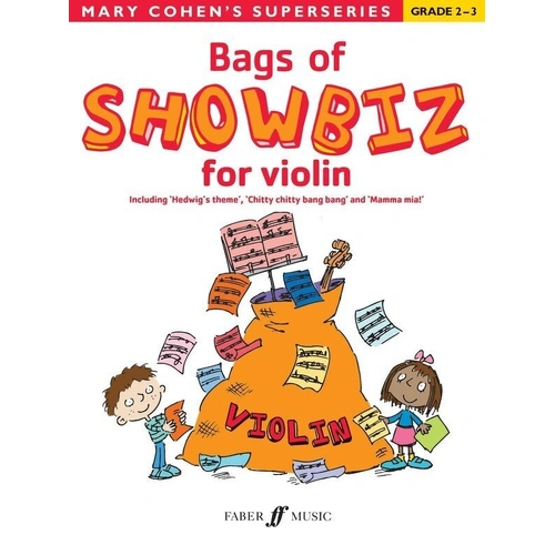 Bags of Showbiz for Violin by Mary Cohen