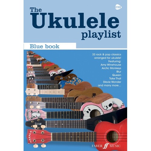 Ukulele Playlist Blue Book (Softcover Book)