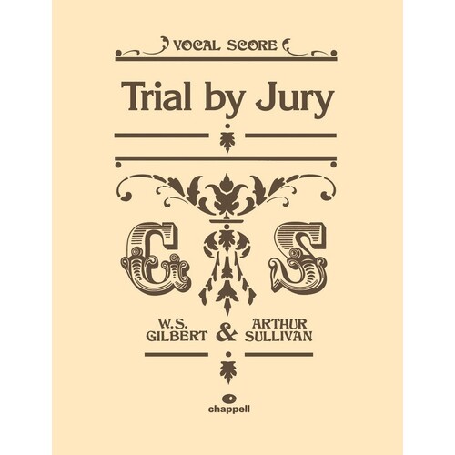Trial By Jury Vocal Score (Softcover Book)