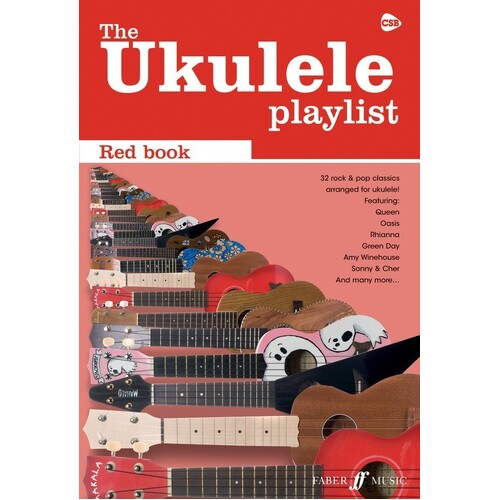 Ukulele Playlist Red Book (Softcover Book)