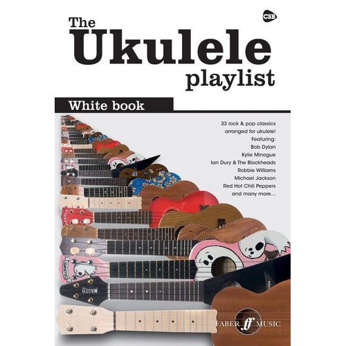 The Ukulele Playlist: White Book - 30 Classic Songs for Ukulele, Lyrics & Chords, 88 Pages, IMP Publisher