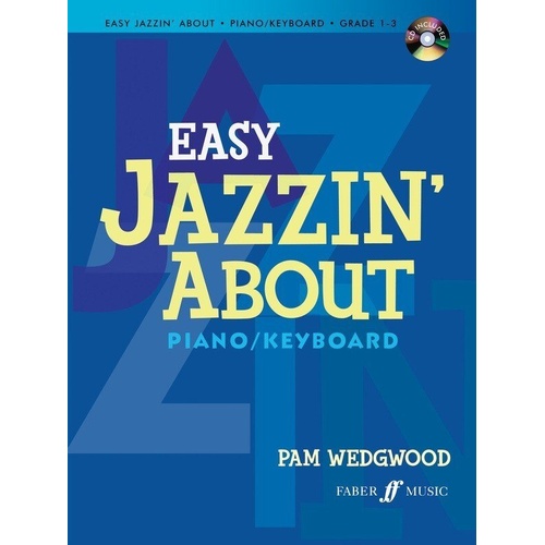 Easy Jazzin' About Piano with CD by Pam Wedgwood