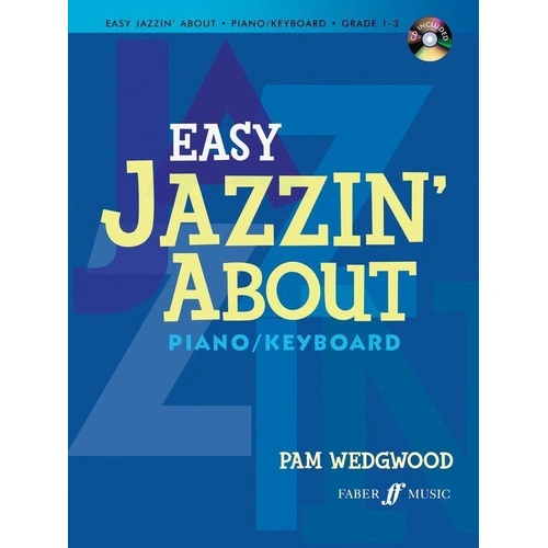 Easy Jazzin' About Piano with CD by Pam Wedgwood