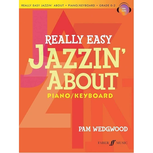 Really Easy Jazzin' About Piano with CD by Pam Wedgwood