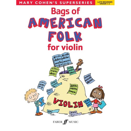 Bags Of American Folk For Violin (Softcover Book)