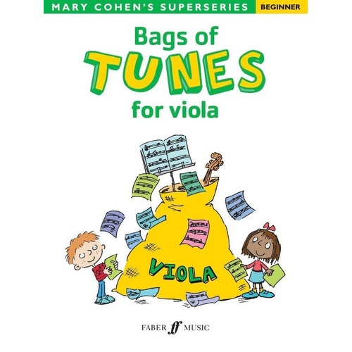 Bags of Tunes for Viola by Mary Cohen, 16 Pages, Faber Music