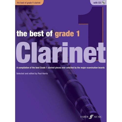 Best of Grade 1 Clarinet Book with CD by Paul Harris
