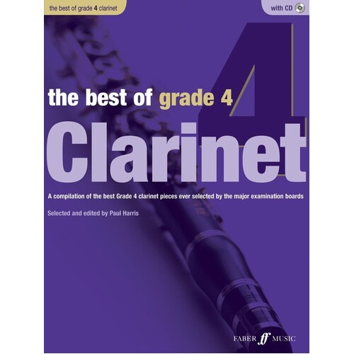 Best Of Grade 4 Clarinet Softcover Book/CD