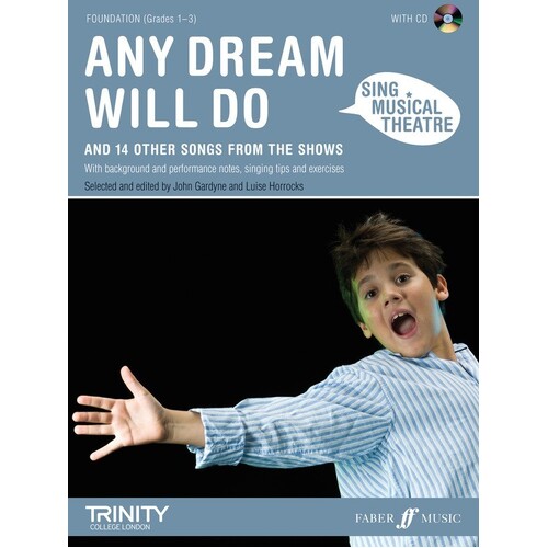 Sing Musical Theatre Any Dream Will Do (Softcover Book/CD)