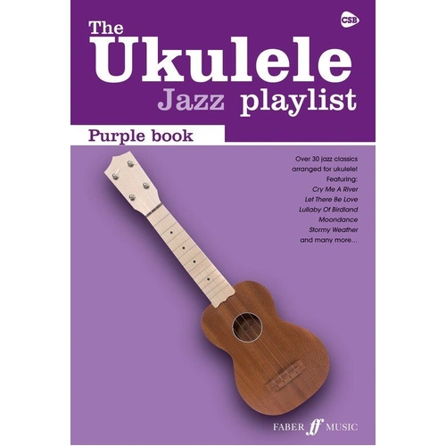 Ukulele Jazz Playlist Purple Book - 30 Songs, Lyrics & Chords, 64 Pages, IMP Series
