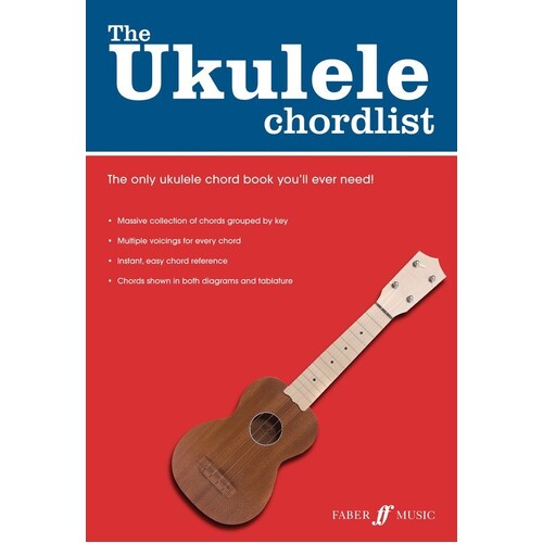 Ukulele Chordlist (Softcover Book)