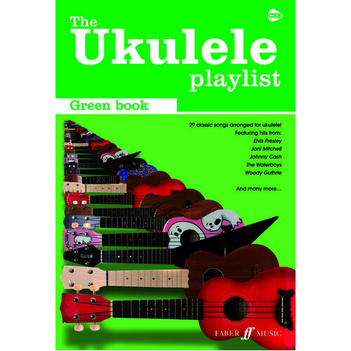 Ukulele Playlist Green Book (Softcover Book)
