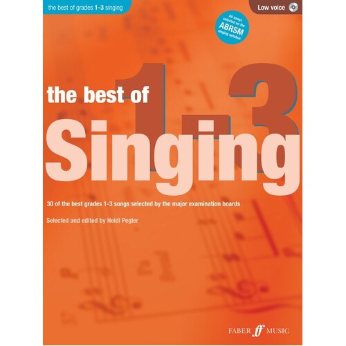 Best Of Singing Gr 1-3 Low Voice/CD (Softcover Book/CD)