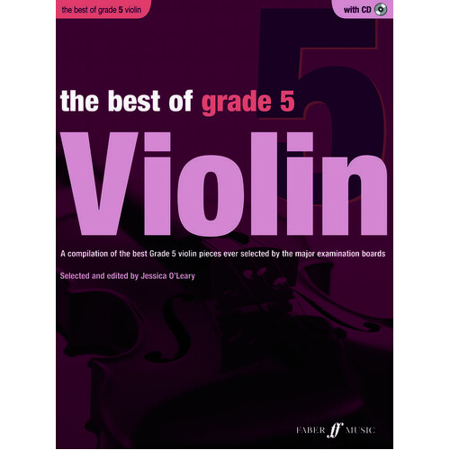 Best Of Grade 5 Violin Softcover Book/CD