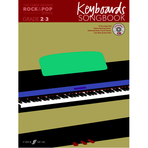 Graded Rock And Pop Keyboards Songbook 2-3 (Softcover Book/CD)