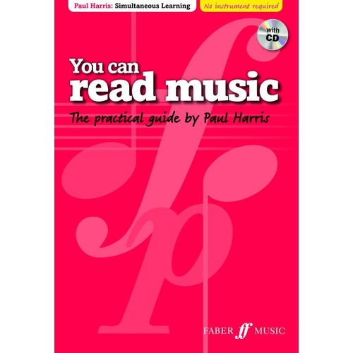 You Can Read Music Workbook by Paul Harris