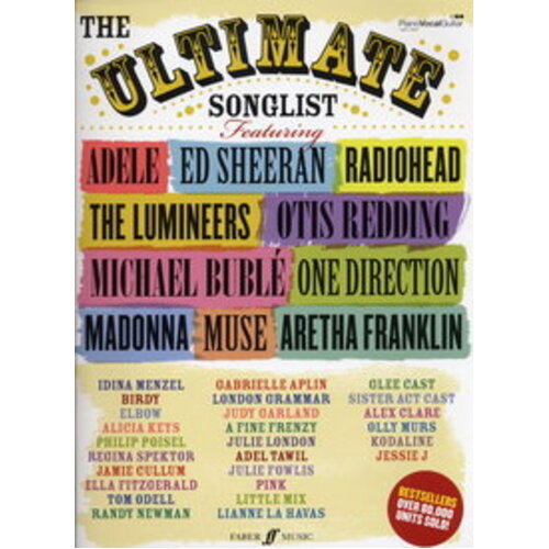 Ultimate Songlist PVG (Softcover Book)