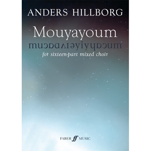 Hillborg - Mouyayoum 16 Part Mixed Choir (Softcover Book)