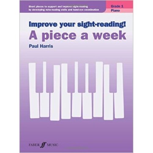 Improve Your Sight Reading Piece Week Gr 1 Piano (Softcover Book)