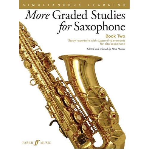 More Graded Studies for Saxophone Book 2 by Paul Harris