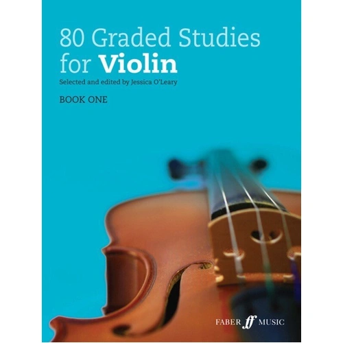 80 Graded Studies for Violin Book 1 by Faber Music