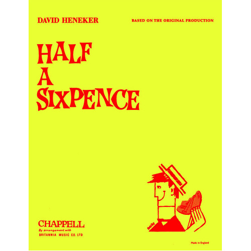 Half A Sixpence Vocal Score (Softcover Book)