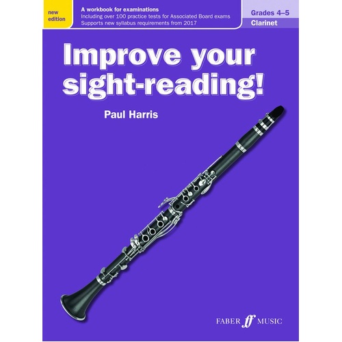 Improve Your Sight Reading! Clarinet Grades 4-5 by Paul Harris