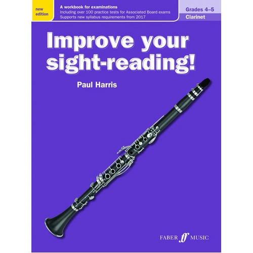 Improve Your Sight Reading! Clarinet Grades 4-5 by Paul Harris