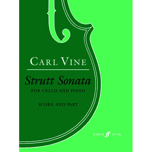 Carl Vive - Strutt Sonata For Cello/Piano (Softcover Book)