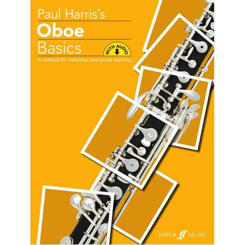 Oboe Basics by Paul Harris - Method for Beginner Players, 64 Pages, Faber Music