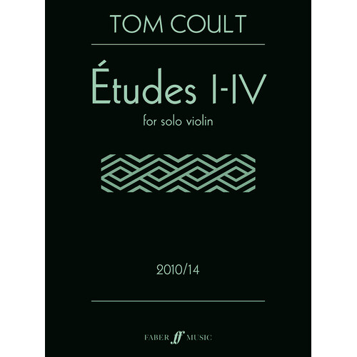 Coult - Etudes I-Iv For Solo Violin (Softcover Book)