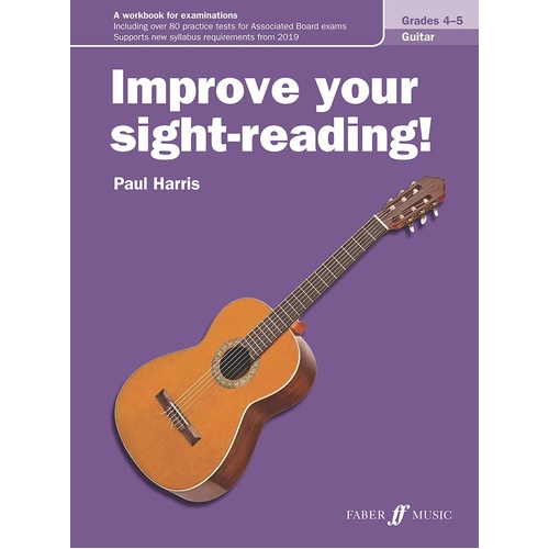 Improve Your Sight-Reading! Guitar Grades 4-5 by Paul Harris