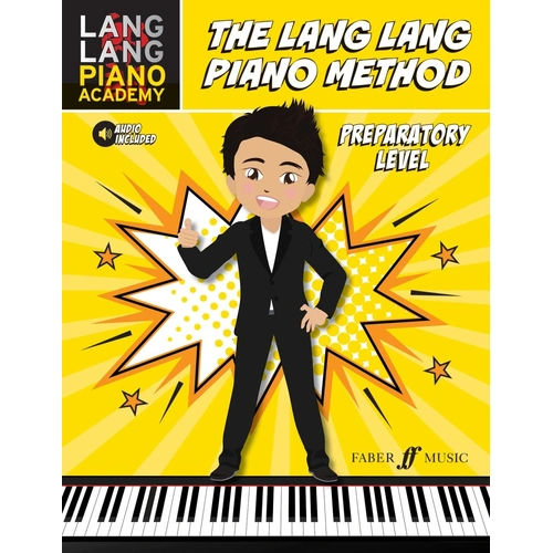 Lang Lang Piano Method Preparatory Level by Faber Music, 32 Pages, Piano Instruction for Beginners