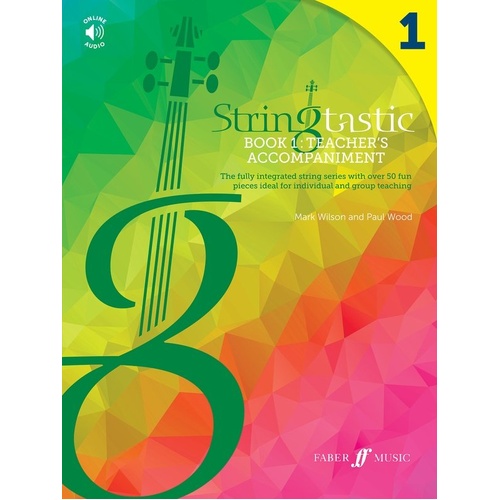 Stringtastic Book 1 Teacher's Accompaniment BK - Piano Score for Strings