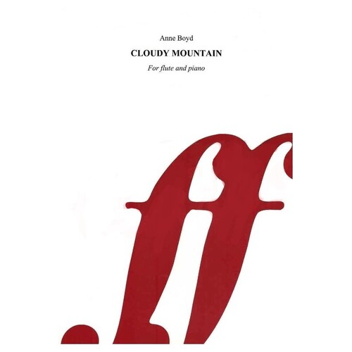 Cloudy Mountain Flute/Piano (Softcover Book)
